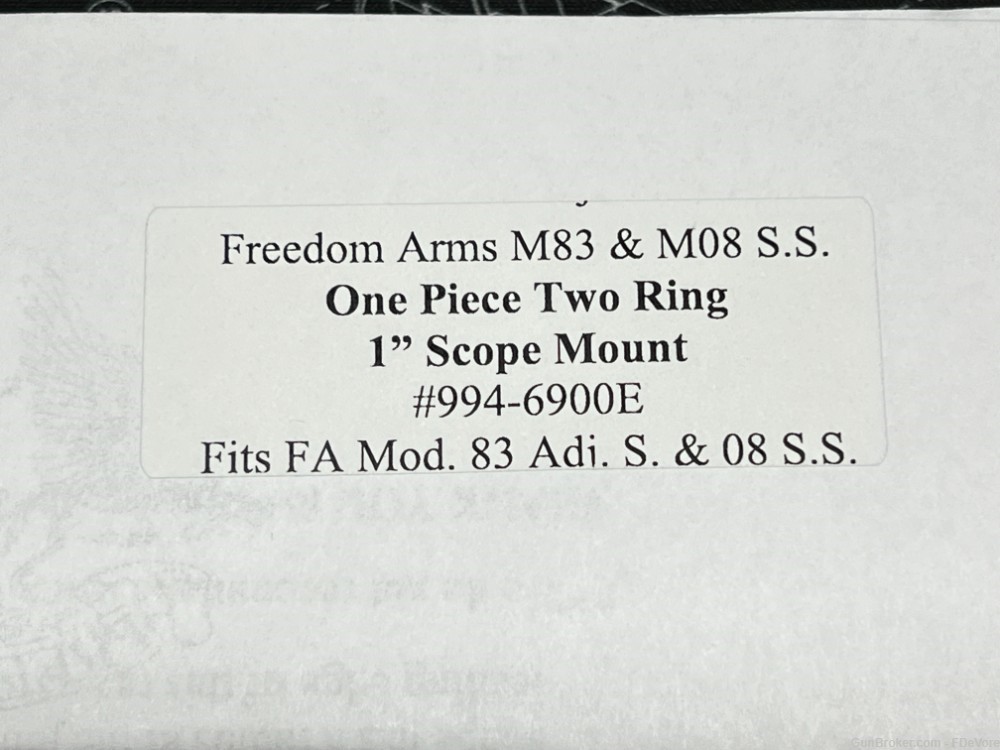 Freedom Arms Model 83 Premier Grade 454 Casull w/7.5" Barrel & Lovell Mount-img-15