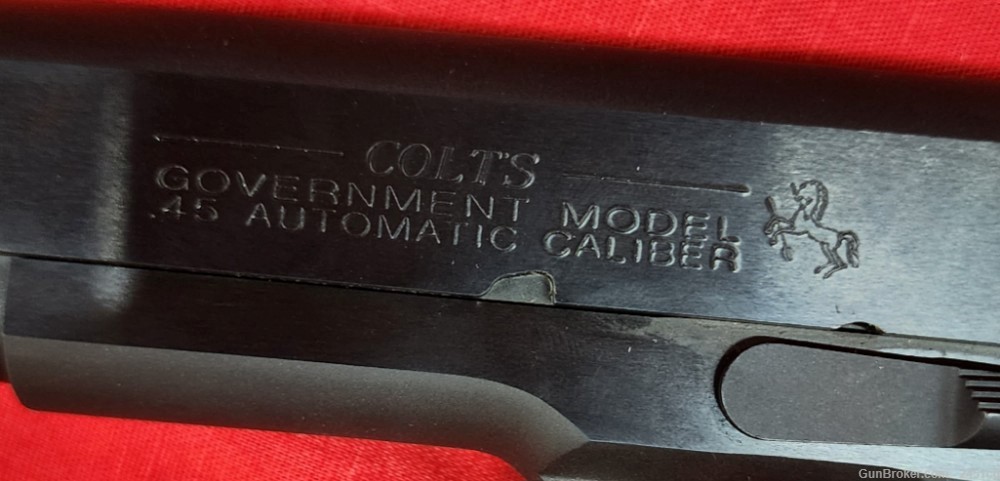 Colt Government Model 1911 .45 ACP Semi-Automatic Pistol (SERIES 80) -img-9