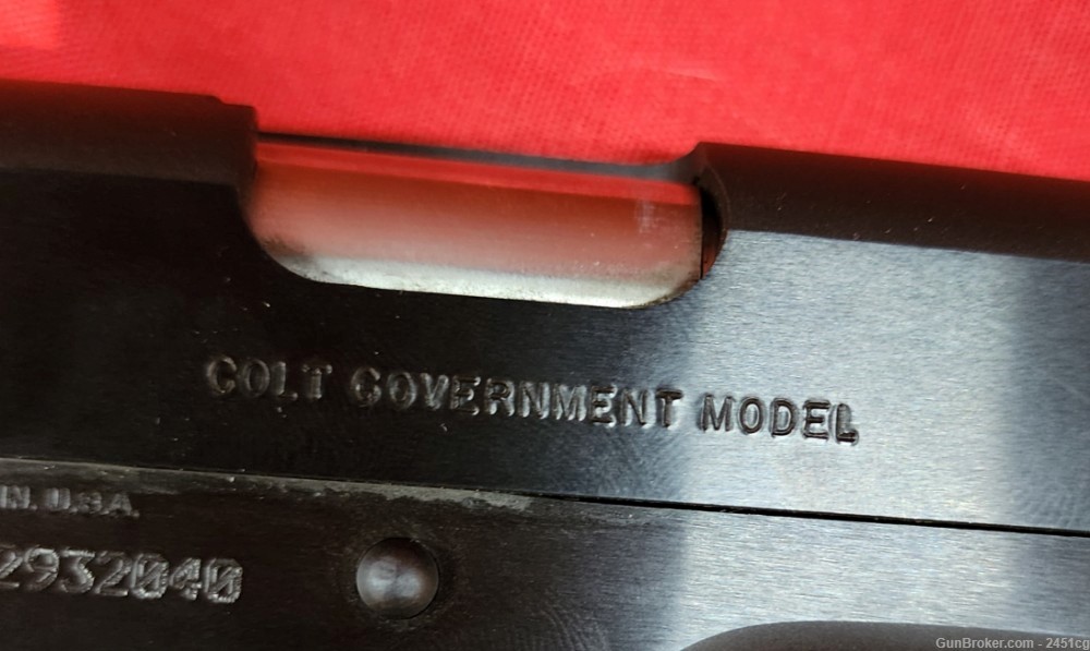 Colt Government Model 1911 .45 ACP Semi-Automatic Pistol (SERIES 80) -img-11