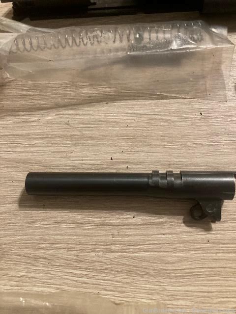 Remington Rand slide, bushing,  NOS  US  Army marked  with colt Barrel -img-0