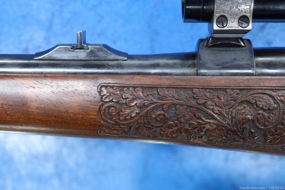 HIGHLY ENGRAVED KRICO 700 5.6X50R BOLT ACTION RIFLE W/ZEISS 6X42 SCOPE/1976-img-15