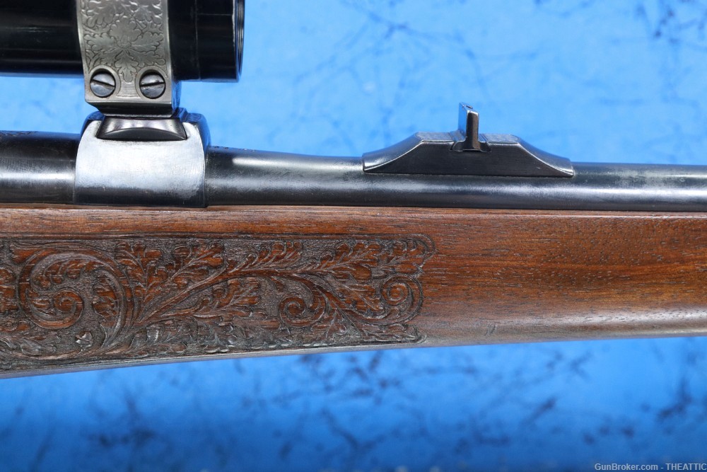 HIGHLY ENGRAVED KRICO 700 5.6X50R BOLT ACTION RIFLE W/ZEISS 6X42 SCOPE/1976-img-54