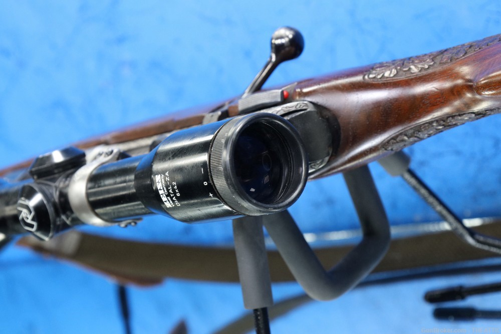 HIGHLY ENGRAVED KRICO 700 5.6X50R BOLT ACTION RIFLE W/ZEISS 6X42 SCOPE/1976-img-22