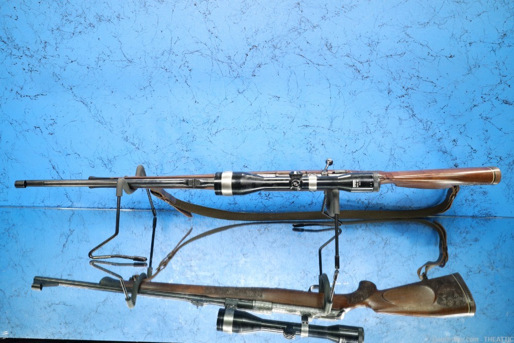 HIGHLY ENGRAVED KRICO 700 5.6X50R BOLT ACTION RIFLE W/ZEISS 6X42 SCOPE/1976-img-19