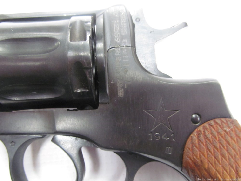 Nagant 1895 7.62x38 Revolver Tula Made 1941 W/ Holster-img-5