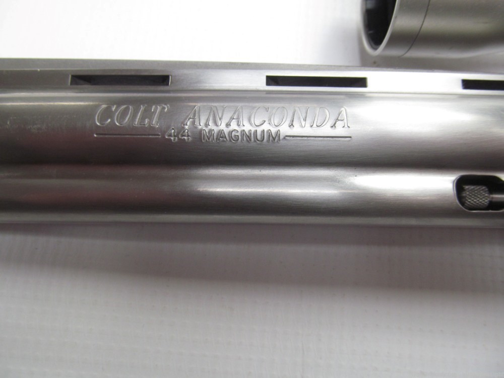 Colt Anaconda 44 Mag 8" Barrel W/ TC Scope Made In 1993-img-2