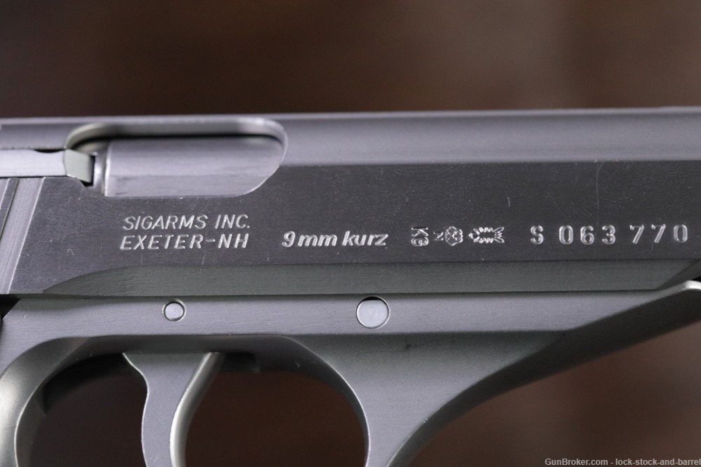 Sig Sauer P230SL Stainless P-230 SL .380 ACP Semi-Auto Pistol, 1996 NO CA-img-10