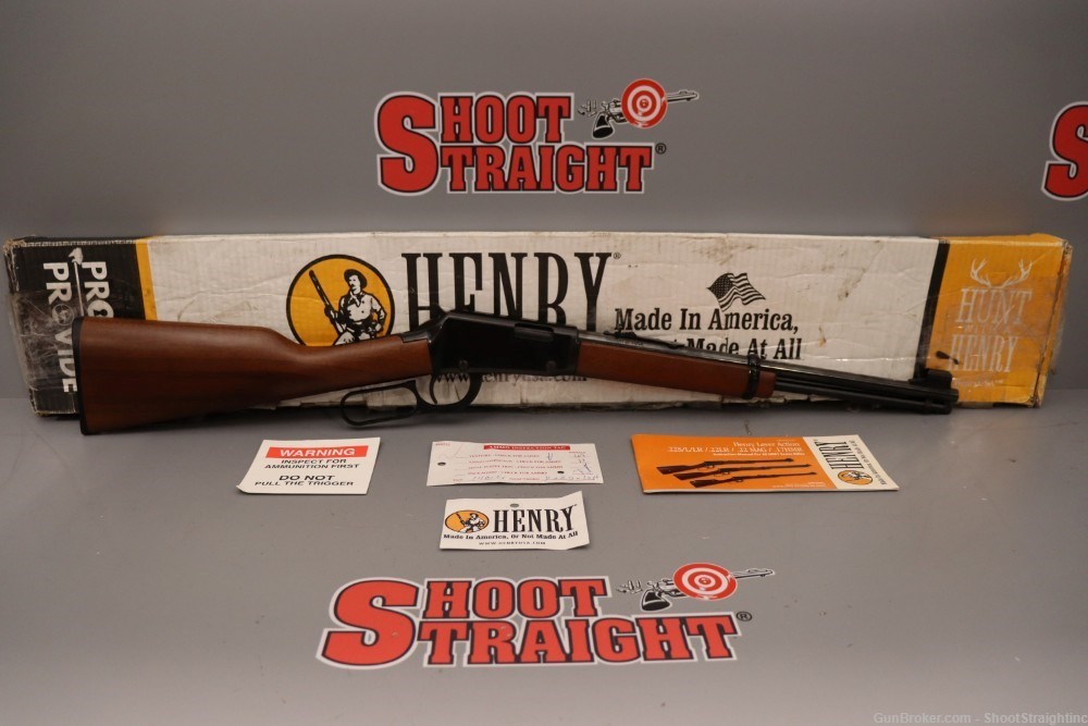 Henry Lever Action Youth 16" .22 LR / S / L New/Old Stock (Damaged)-img-0