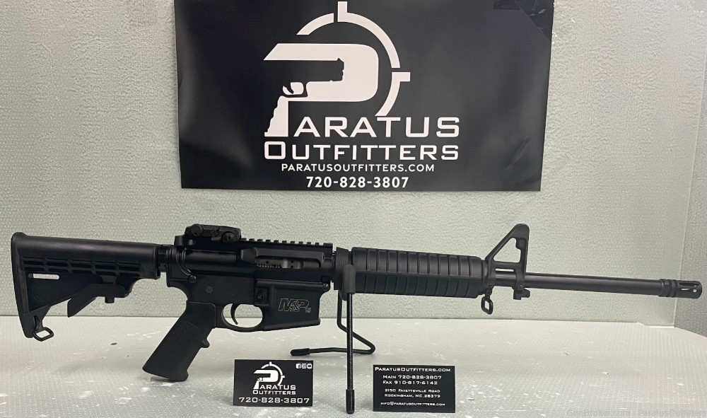 SMITH & WESSON M&P15 SPORT II BLK 5.56MM 16" USED NO CC FEE-img-4