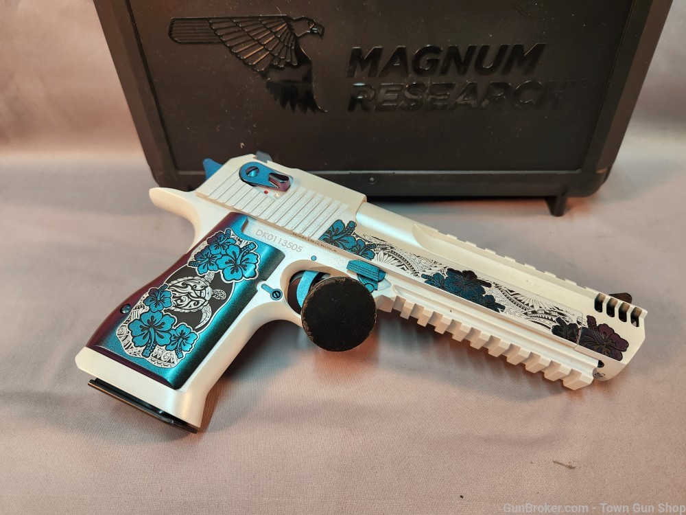 MAGNUM RESEARCH DESERT EAGLE ALOHA 50AE NEW! PENNY AUCTION!-img-10