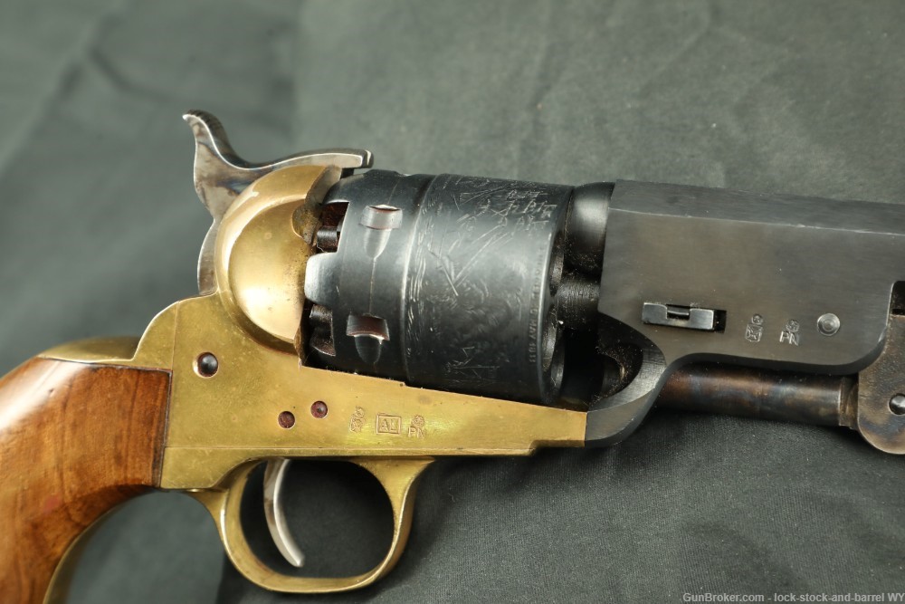Armi San Paolo 1851 Navy in .44 Cal 7.5” Black Powder Revolver, No FFL-img-16