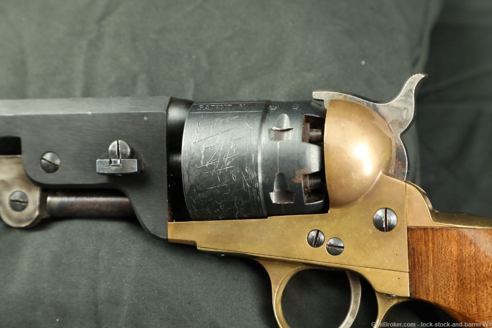 Armi San Paolo 1851 Navy in .44 Cal 7.5” Black Powder Revolver, No FFL-img-20