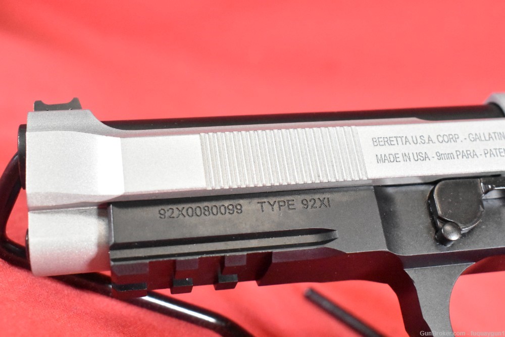 Beretta 92XI 9mm 4.7" SAO Two Tone 2023 MFG 92XI -img-7