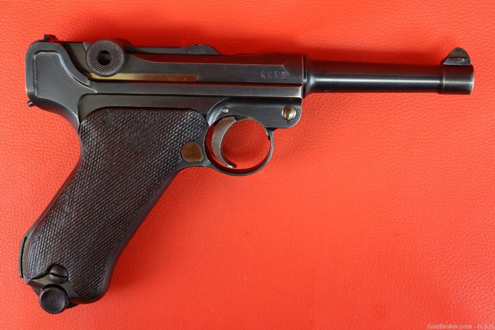 *German Luger 1916 Military 9mm- VERY GOOD COND!-img-1