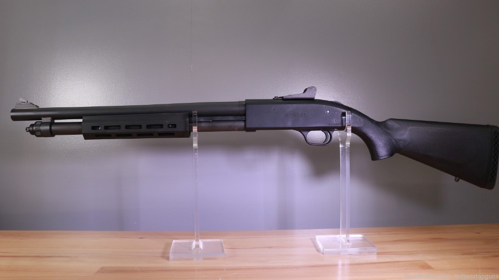 Mossberg 590A1 Tactical 12 Gauge 3" 6+1  18.50" Pump Action Shotgun-img-7