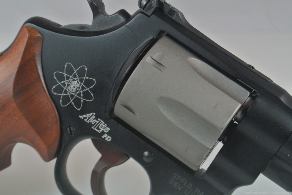 Smith & Wesson Model 329PD 44 Magnum Revolver, HI-VIZ Sight & Hogue Grip-img-3