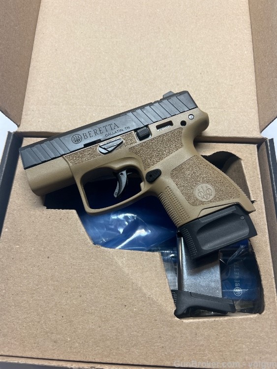 beretta apx A1 Carry 9mm fde used like new 9 -img-1