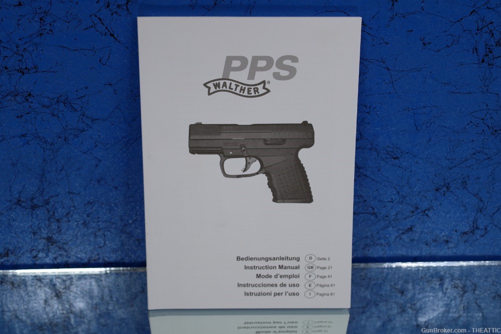RARE LNIB WALTHER PPS FIRST EDITION 9MM 1 OF 1000 142ND PPS EVER MADE!-img-61