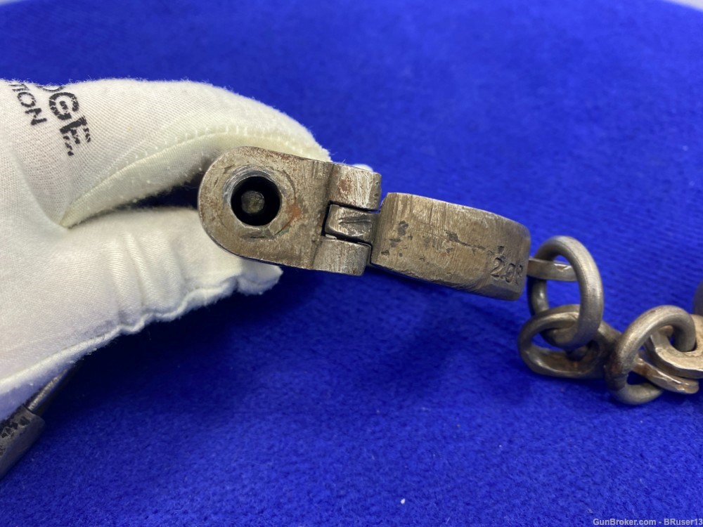 Wells Fargo and Company Darby Style Shackles Stamped 208 *RARE COLLECTABLE*-img-25