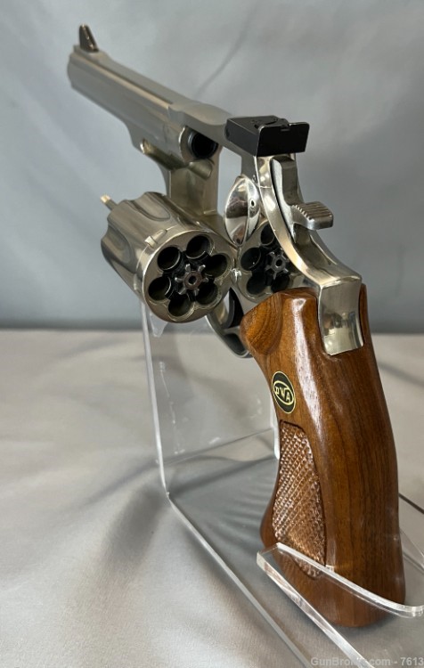 Dan Wesson 9-2 Target Revolver .38 Special 6” RARE NICKEL FINISH     -img-5