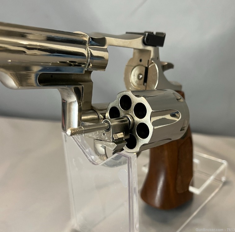 Dan Wesson 9-2 Target Revolver .38 Special 6” RARE NICKEL FINISH     -img-4