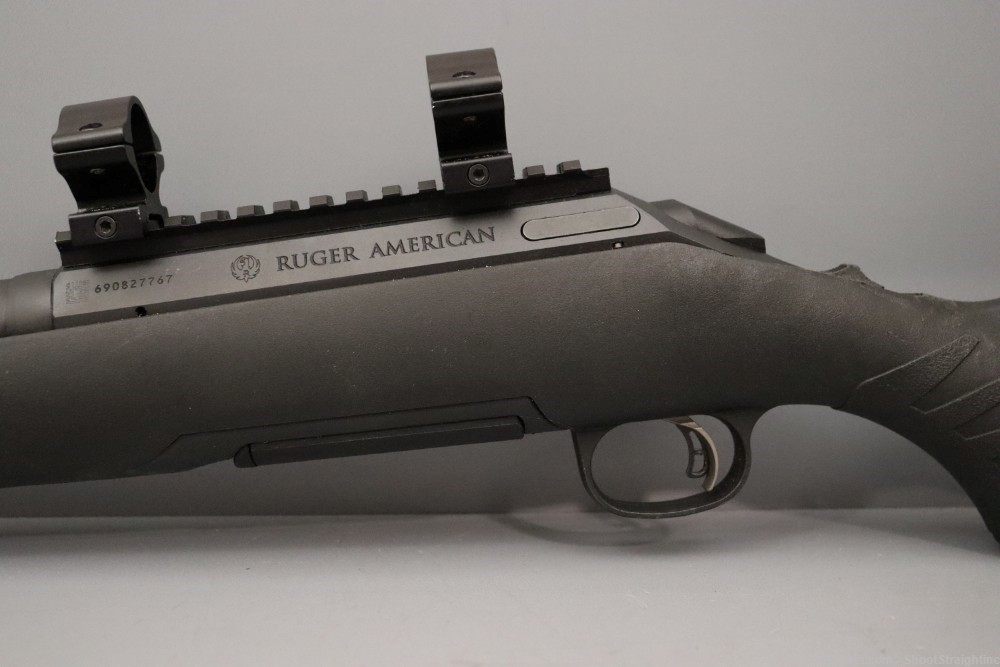 Ruger American Compact .308 18" w/scope rings-img-8