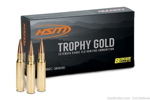 40 Rounds Hunting Shack Trophy Gold 270 Win Berger VLD-img-0