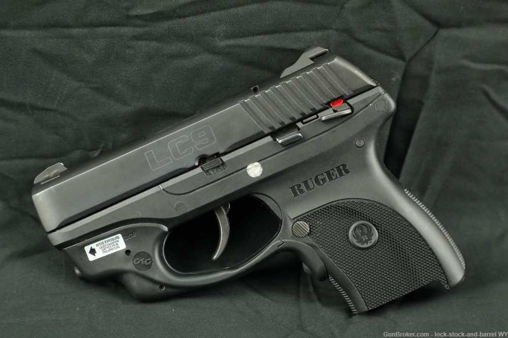 Ruger LC9-CT Crimson Trace 9mm 3” Compact Semi Auto Pistol w/ laser-img-6