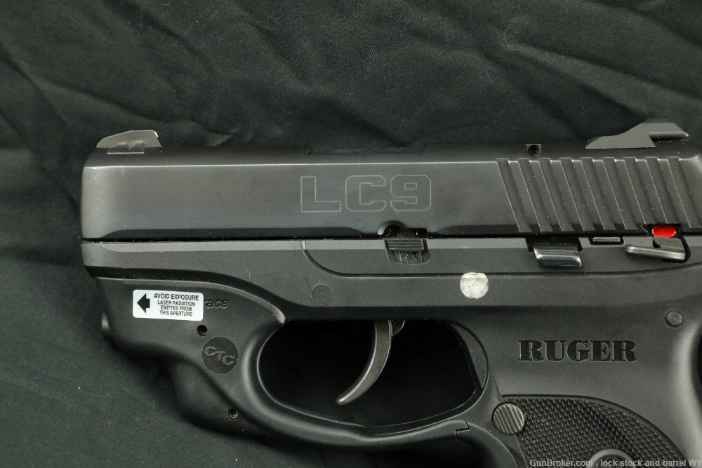 Ruger LC9-CT Crimson Trace 9mm 3” Compact Semi Auto Pistol w/ laser-img-7