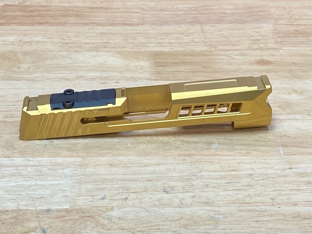 True Precision SIG P365 GOLD Slide RMS Cut / Penny Auction-img-0