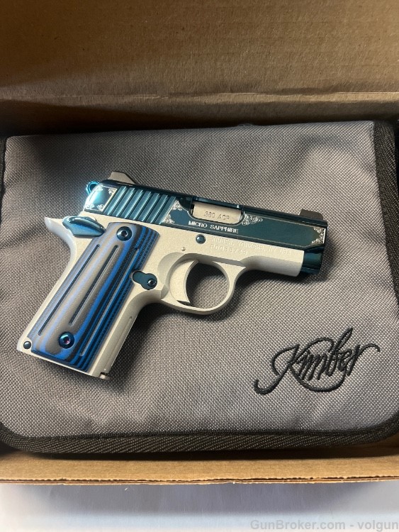 Kimber micro 380 sapphire special edition like new -img-0