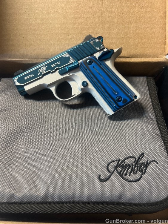 Kimber micro 380 sapphire special edition like new -img-1