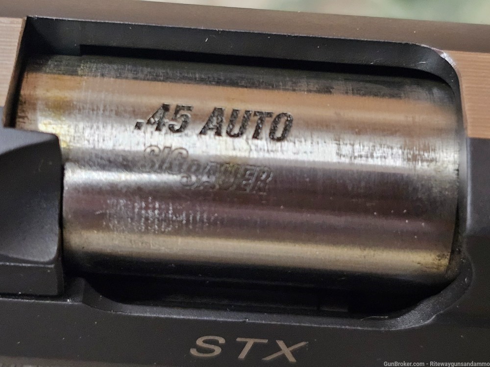 Sig Sauer 1911 STX 45acp 5" barrel Like New-img-3