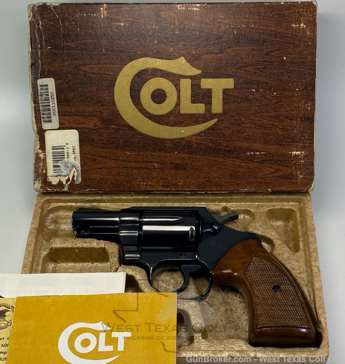 Colt Detective Special (1974 Production) Beautiful Condition In The Box-img-0
