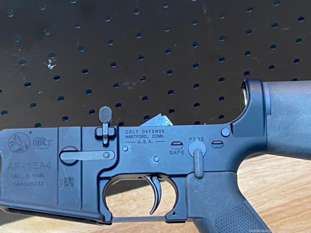 COLT AR-15A4 Lower 5.56 - Used - Penny Auction-img-1