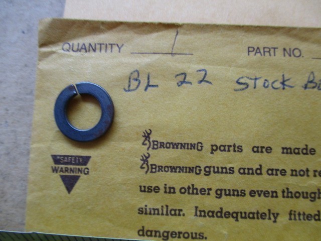 Gun Parts Browning BL 22 Extractor + Washer Part-img-1