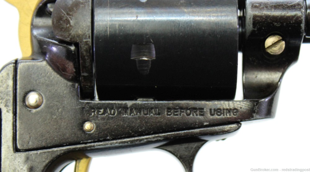 Heritage Rough Rider 6.5" Barrel 22 Mag  .22 LR Cylinder 6 Shot SA Revolver-img-4