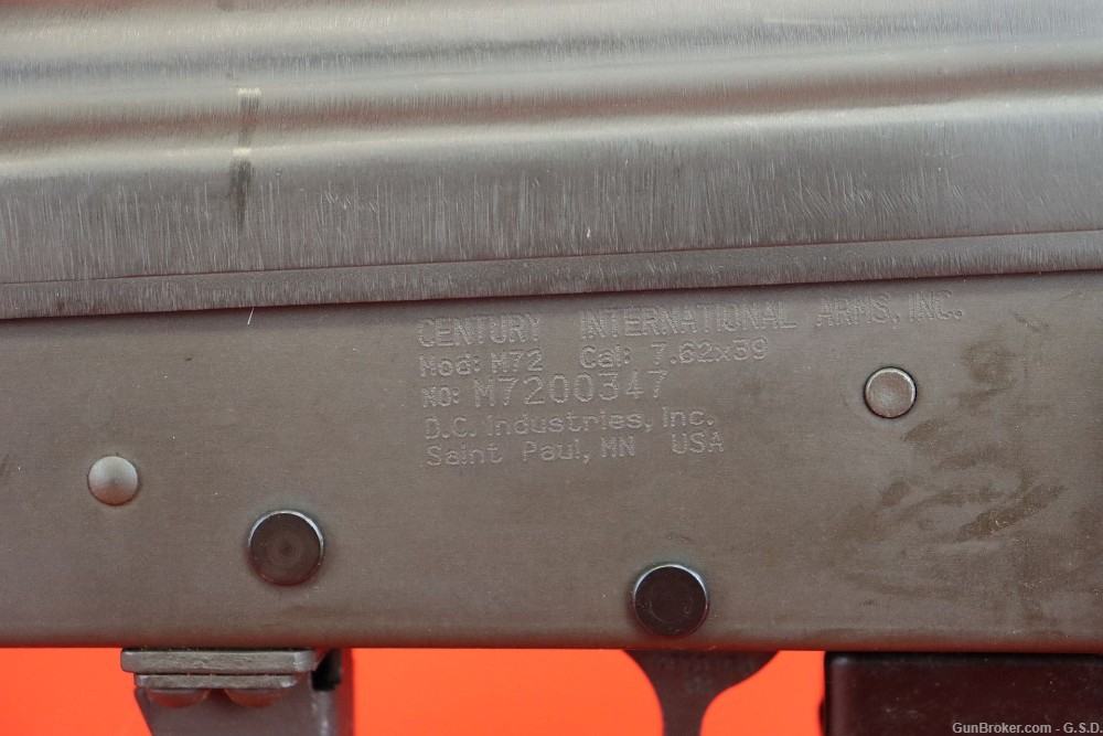 *Century International Arms M72 7.62x39- EXC COND!-img-4