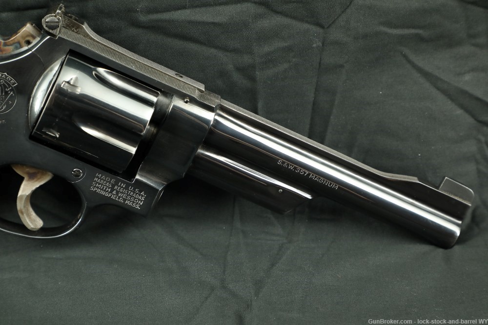 Smith & Wesson S&W Model 27-2 .357 Magnum 5.75” DA/SA Revolver 1976-img-3