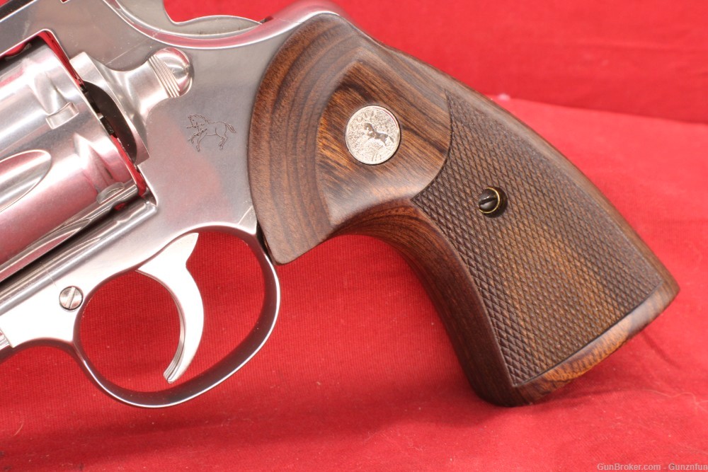 (35098)USED Colt Python 357 MAG 4.25" barrel W/ Box-img-5