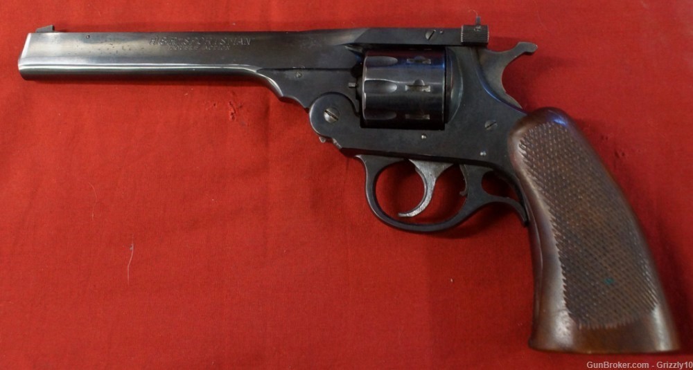Harrington & Richardson Sportsman 22 LR 9-Shot Revolver Late 1930's EXC!-img-1