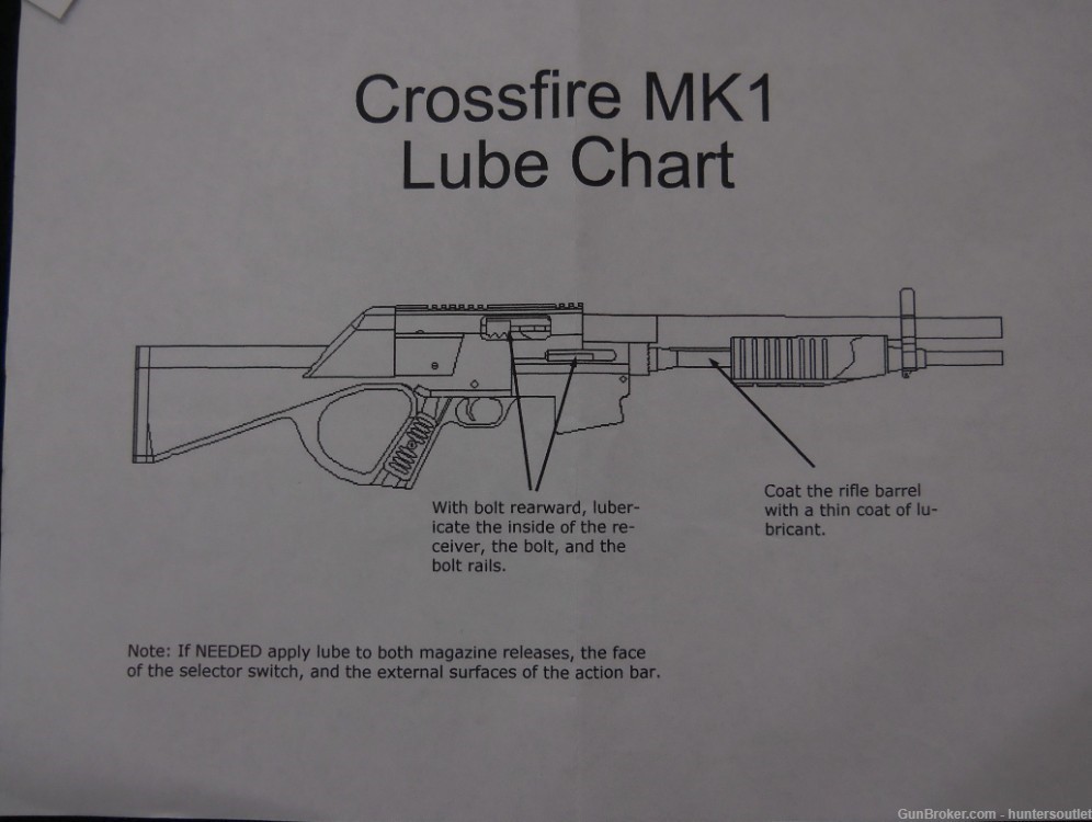 Crossfire MKI Combination Pump 12Ga/223 Demo Gun Rare Collectable-img-25