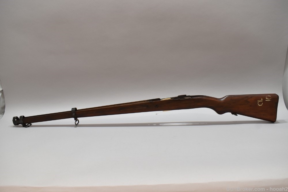 Persian M98/29 Mauser Rifle Stock W Some Hardware-img-0