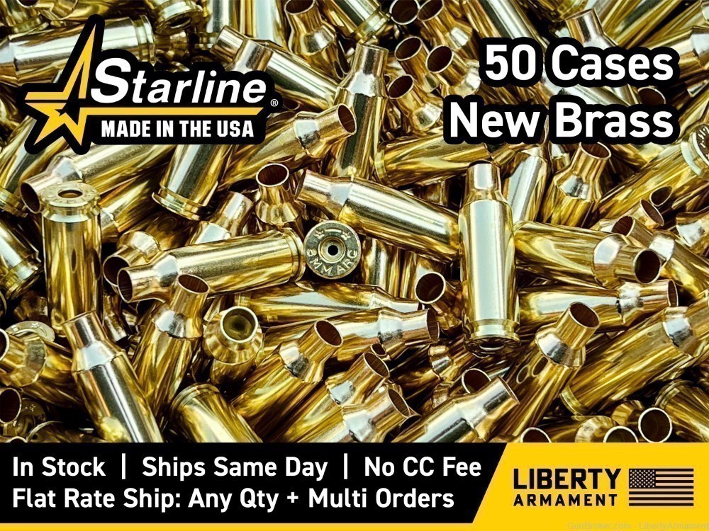 6mm ARC Brass, Starline 6mm Advanced Rifle Cartridge Brass-img-0