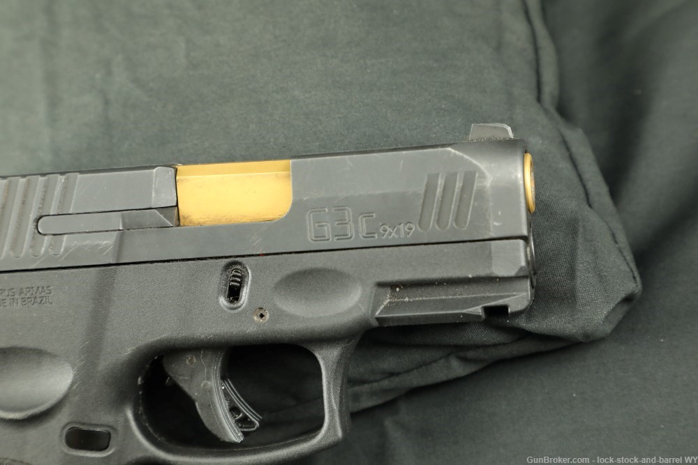 Taurus G3C 9mm 3.2” PVD Gold Barrel Semi-Auto Striker Fired Pistol-img-17
