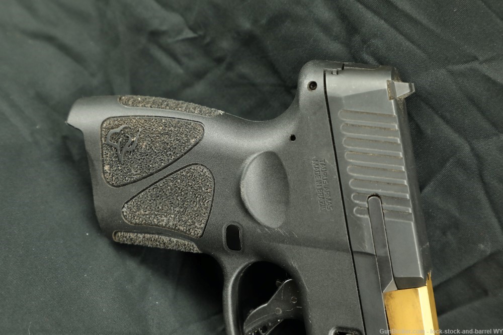 Taurus G3C 9mm 3.2” PVD Gold Barrel Semi-Auto Striker Fired Pistol-img-4
