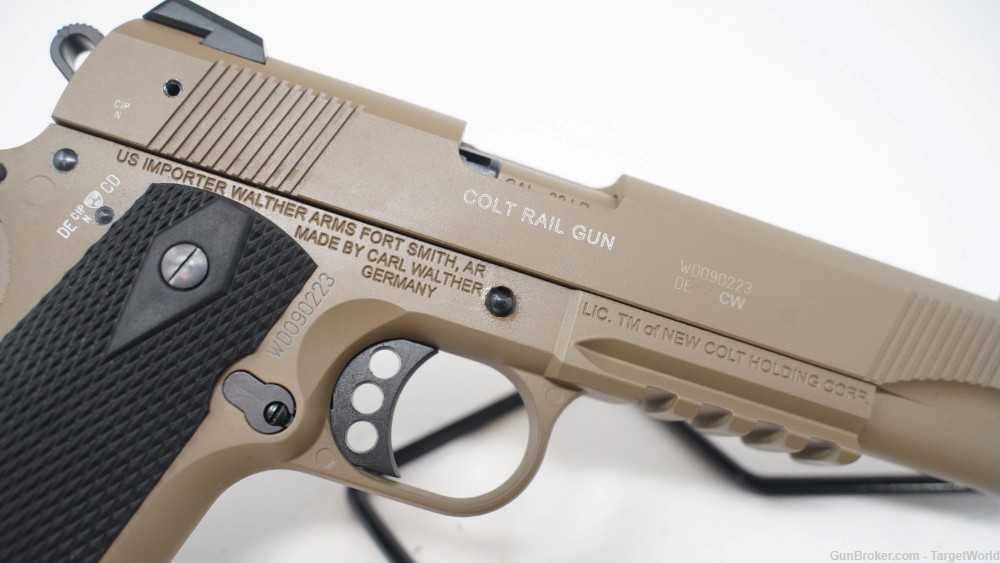 WALTHER COLT 1911 .22LR 5" 12 ROUNDS FDE (WAG5170310)-img-4