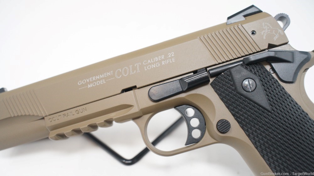 WALTHER COLT 1911 .22LR 5" 12 ROUNDS FDE (WAG5170310)-img-8