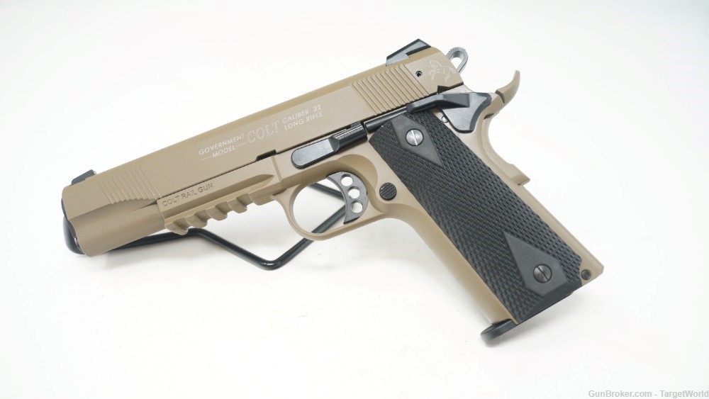 WALTHER COLT 1911 .22LR 5" 12 ROUNDS FDE (WAG5170310)-img-0