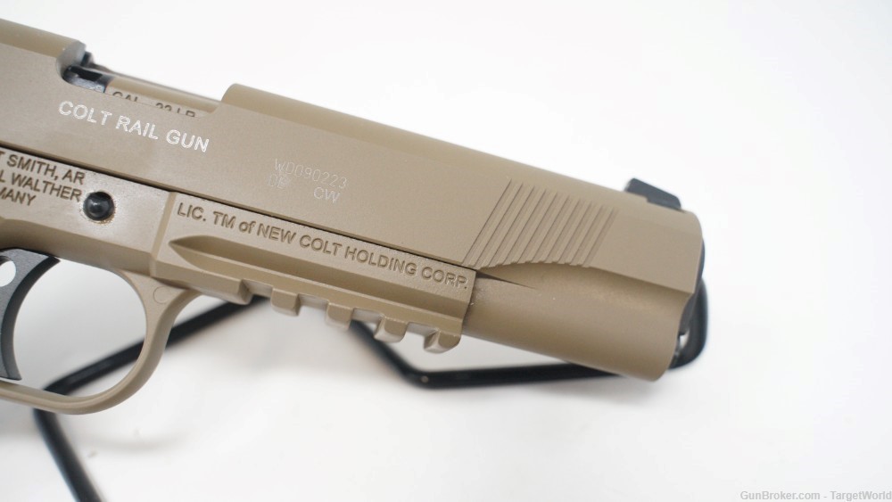 WALTHER COLT 1911 .22LR 5" 12 ROUNDS FDE (WAG5170310)-img-5